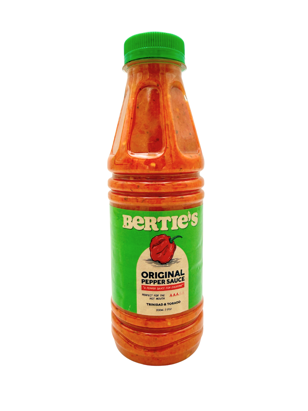 Bertie’s Original 500ml – Karibische Pepper Sauce