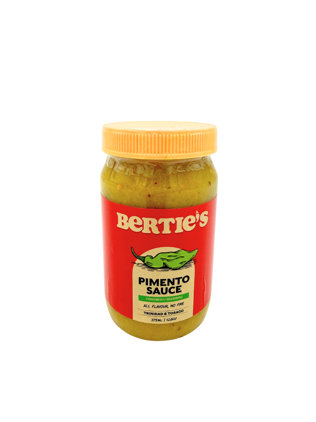 Bertie’s Pimento 375ml – Karibische Pepper Sauce