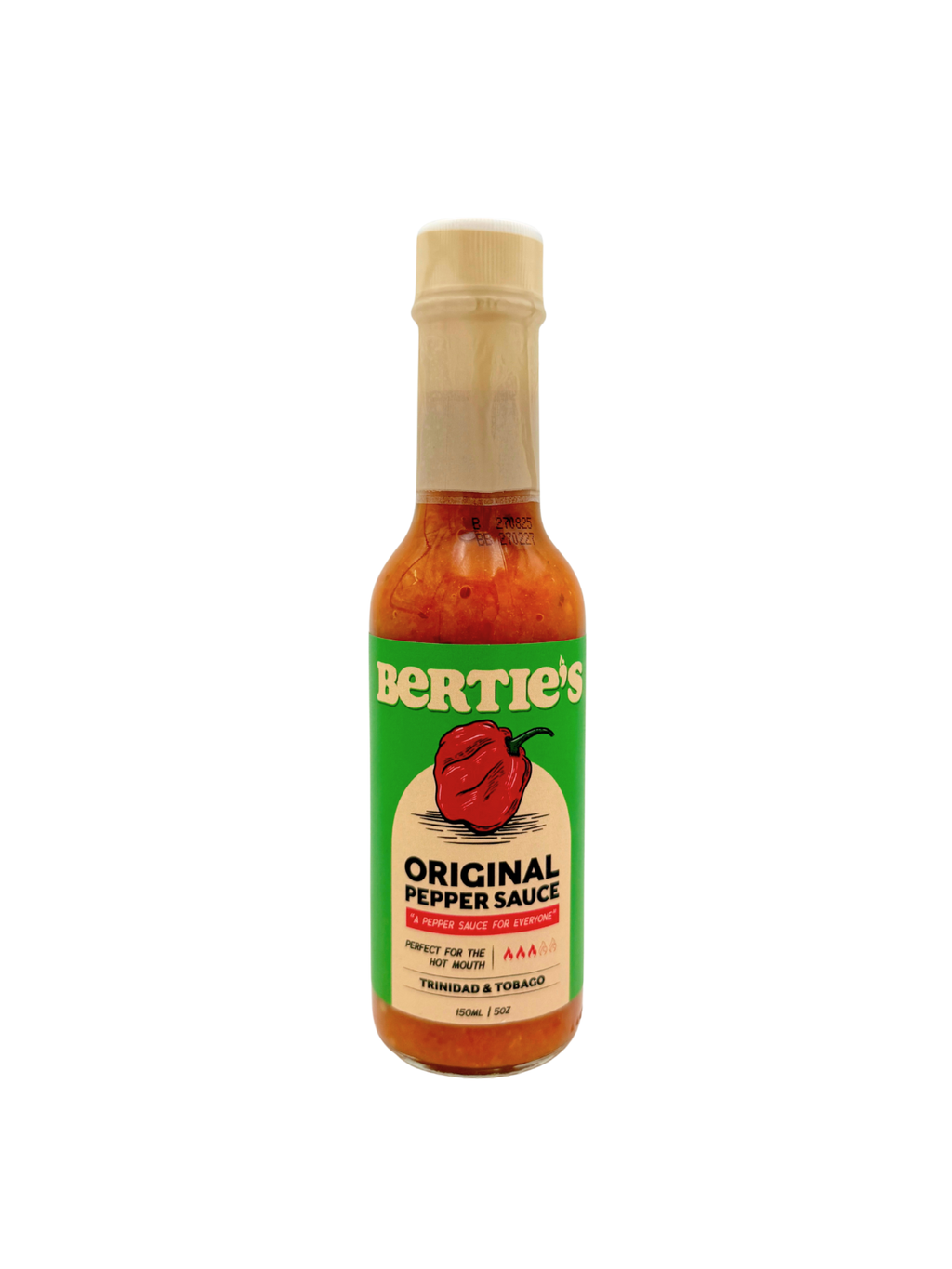 Bertie’s Original 150ml – Karibische Pepper Sauce